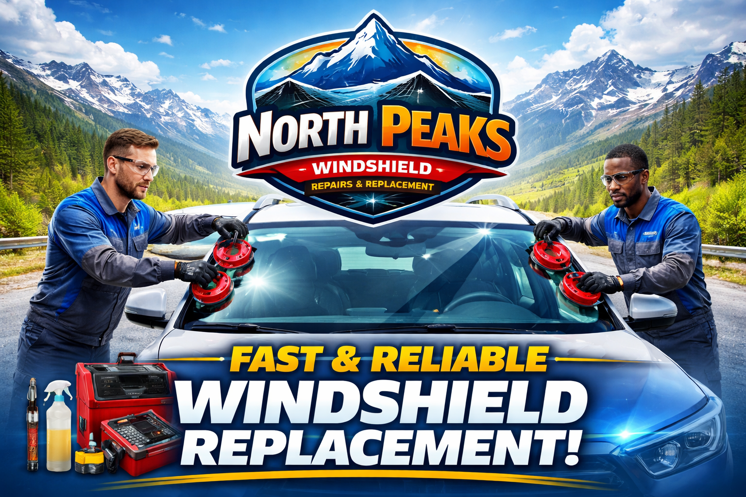 Professional windshield replacement service